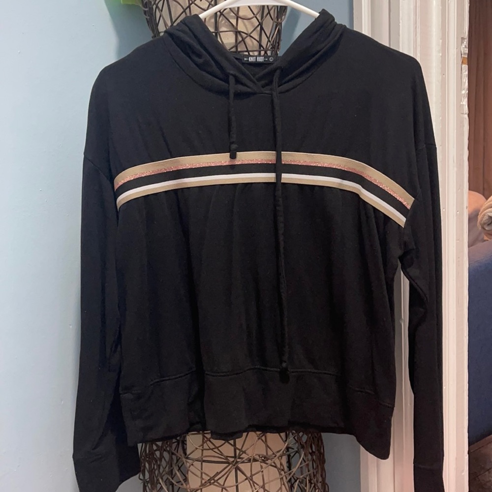 Knit Riot black sweater